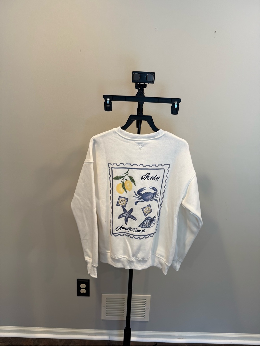 AS Rēvival White Graphic Sweatshirt - Picture 4 of 4